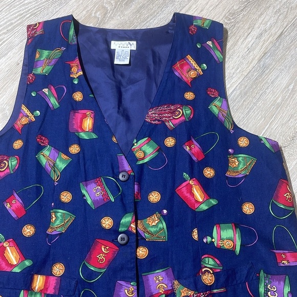 picone sport size 1X woman christmas vest...B/3 - Picture 8 of 12